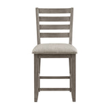 Tigard Gray 7-Piece Counter Height Set from Homelegance - Luna Furniture