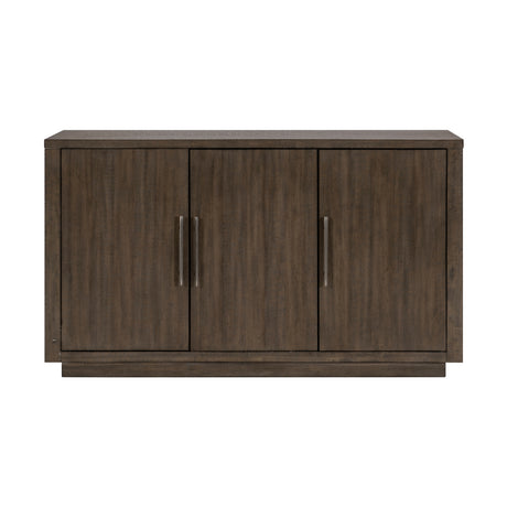 Prineville Cherry 7-Piece Pack Dinette Set from Homelegance - Luna Furniture