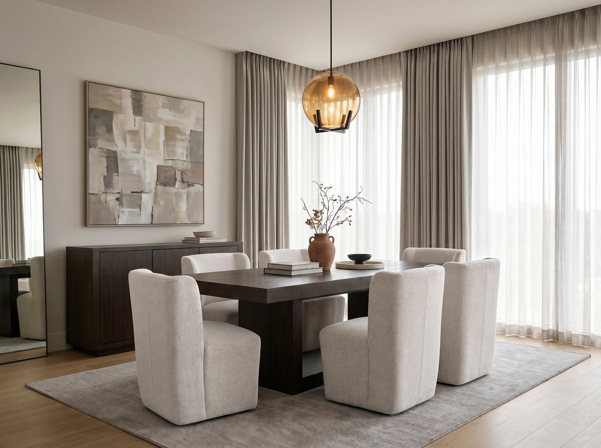 Brookings Brown Dining Server from Homelegance - Luna Furniture
