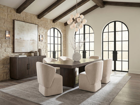 Brookings Brown Dining Server from Homelegance - Luna Furniture