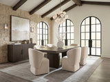 Brookings Brown 96" Extendable Dining Table from Homelegance - Luna Furniture