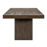 Ithaca Grayish White/Brown Dining Table from Homelegance - Luna Furniture