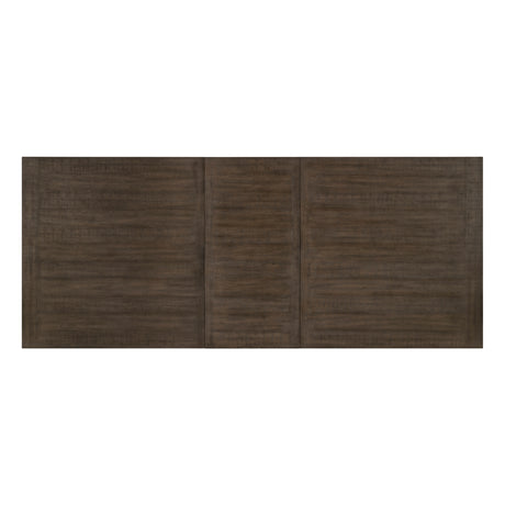 Ithaca Grayish White/Brown Dining Table from Homelegance - Luna Furniture
