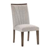 Ithaca Grayish White/Brown Dining Table from Homelegance - Luna Furniture