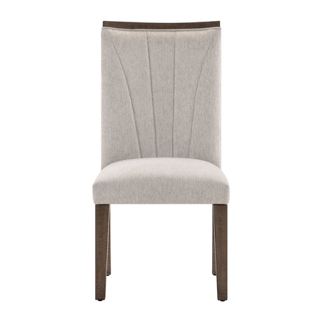 Ithaca Grayish White/Brown Dining Table from Homelegance - Luna Furniture