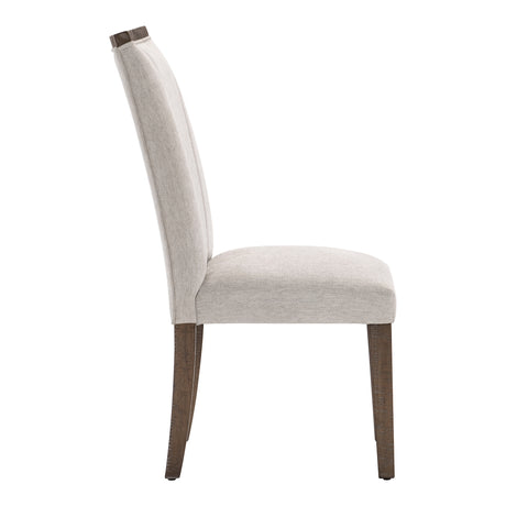 Ithaca Grayish White/Brown Dining Table from Homelegance - Luna Furniture