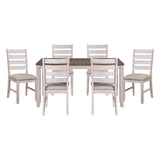 Daye Burnished Brown Cherry 3-Piece Counter Height Set from Homelegance - Luna Furniture