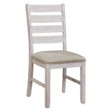 Ithaca Grayish White/Brown Dining Table from Homelegance - Luna Furniture