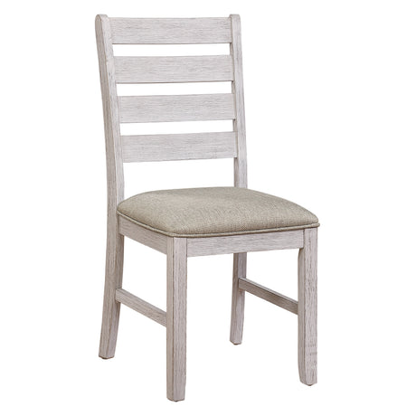 Ithaca Grayish White/Brown Dining Table from Homelegance - Luna Furniture