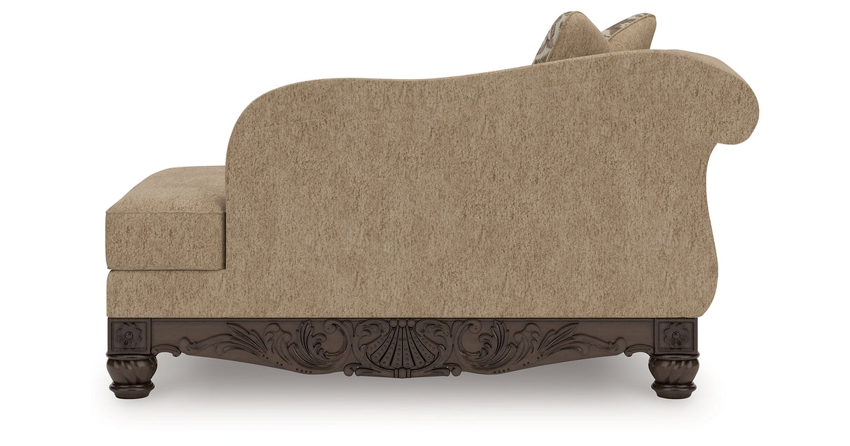 Chelsworth Golden Right-Arm Facing Corner Chaise from Ashley Furniture - Luna Furniture