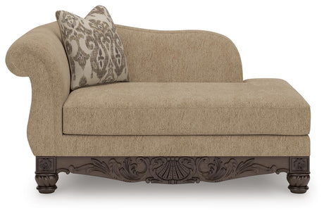 Chelsworth Golden Right-Arm Facing Corner Chaise from Ashley - Luna Furniture