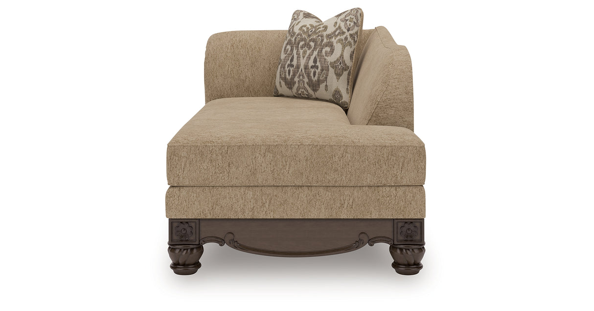 Chelsworth Golden Right-Arm Facing Corner Chaise from Ashley Furniture - Luna Furniture