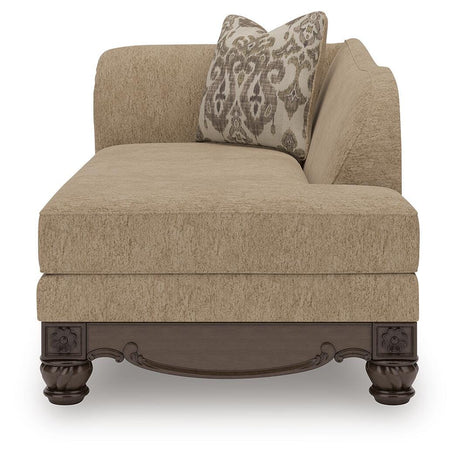 Chelsworth Golden Right-Arm Facing Corner Chaise from Ashley - Luna Furniture