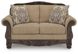 Chelsworth Golden Loveseat from Ashley Furniture - Luna Furniture