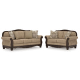 Chelsworth Sofa and Loveseat in Golden from Ashley Furniture - Luna Furniture