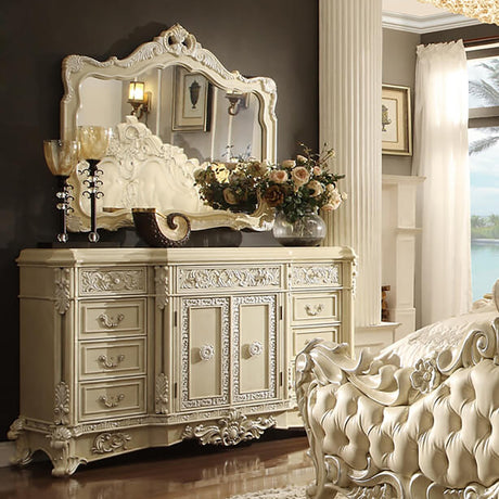 HD-5800 Newberry Li Cream Dresser from Homey Design - Luna Furniture