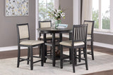Daye White/Gray/Brown 3-Piece Counter Height Set from Homelegance - Luna Furniture