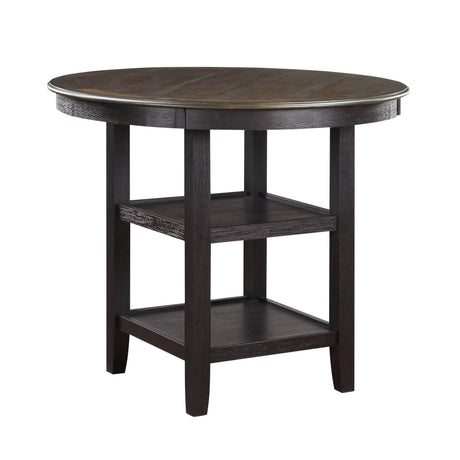 Daye White/Gray/Brown 3-Piece Counter Height Set from Homelegance - Luna Furniture