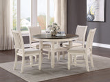 Asher Antique White/Beige Dining Side Chair, Set of 2 from Homelegance - Luna Furniture