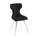 Topeka Black Side Chair, Set of 2 from Homelegance - Luna Furniture