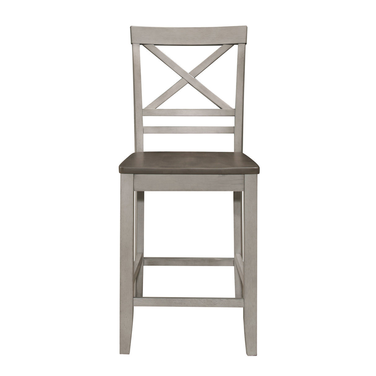 Asher Antique White/Beige Dining Side Chair, Set of 2 from Homelegance - Luna Furniture