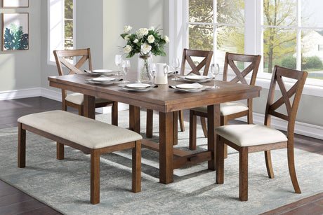 Lovell Gray 5-Piece Dining Set from Homelegance - Luna Furniture
