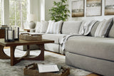Avaliyah Ash 4-Piece Double Chaise Sectional from Ashley Furniture - Luna Furniture