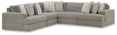 Avaliyah Ash 5-Piece Sectional from Ashley Furniture - Luna Furniture