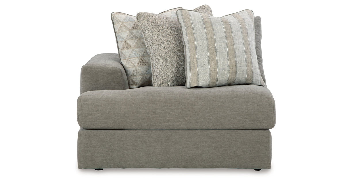 Avaliyah Ash Left-Arm Facing Corner Chair from Ashley Furniture - Luna Furniture