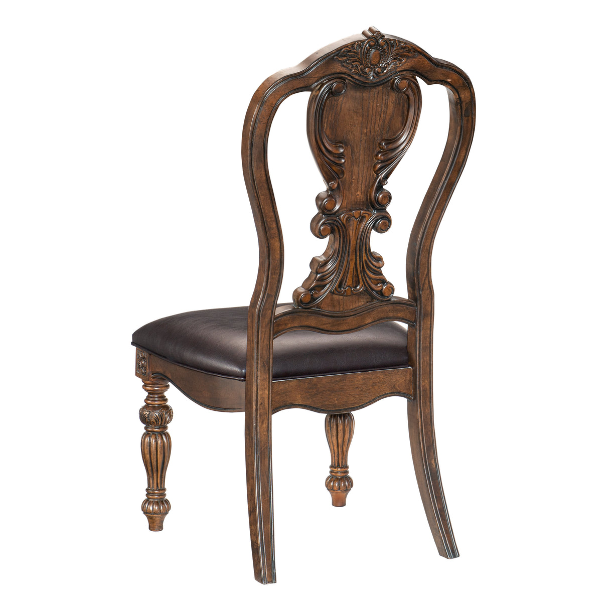 Bergen Dark Oak 5-Piece Dining Set from Homelegance - Luna Furniture