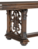 Bergen Dark Oak 5-Piece Dining Set from Homelegance - Luna Furniture