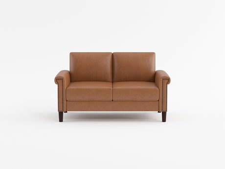 Heritage Brown Loveseat from Homelegance - Luna Furniture