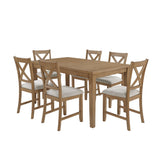 5837-7PXL 7-PIECE PACK DINETTE SET from Homelegance - Luna Furniture