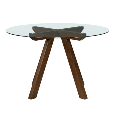 Challis Cherry/White 7-Piece Dining Set from Homelegance - Luna Furniture