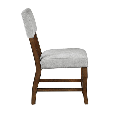 Challis Cherry/White 7-Piece Dining Set from Homelegance - Luna Furniture