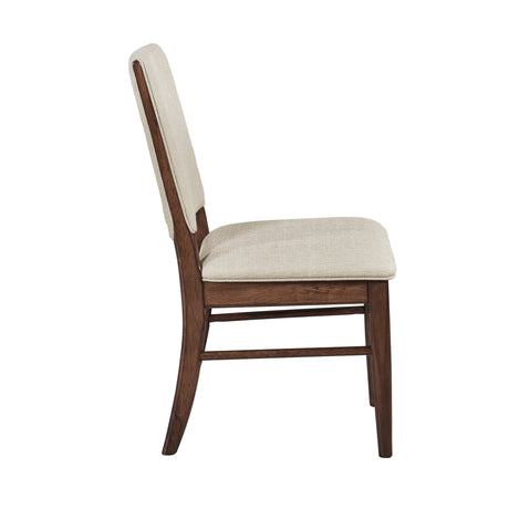 Monroe Walnut Dining Side Chair, Set of 2 from Homelegance - Luna Furniture