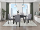 Andreas Black/Gray 5-Piece Dining Set from Homelegance - Luna Furniture