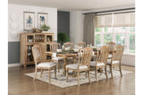 Weatherford Wheat/Gray Dining Room Set from Homelegance - Luna Furniture