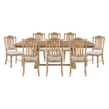 Weatherford Wheat/Gray Dining Room Set from Homelegance - Luna Furniture
