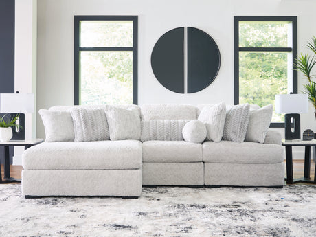 Cuddle Plush Arctic 3-Piece LAF Chaise Sectional from Ashley - Luna Furniture