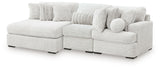 Cuddle Plush Arctic 3-Piece LAF Chaise Sectional from Ashley - Luna Furniture