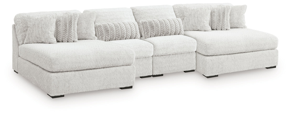 Cuddle Plush Arctic 4-Piece Double Chaise Sectional from Ashley Furniture - Luna Furniture