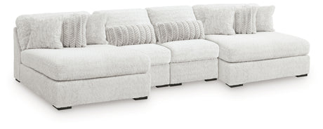Cuddle Plush Arctic 4-Piece Double Chaise Sectional from Ashley - Luna Furniture