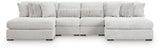 Cuddle Plush Arctic 4-Piece Double Chaise Sectional from Ashley Furniture - Luna Furniture