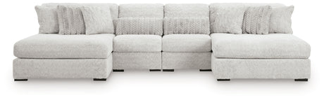 Cuddle Plush Arctic 4-Piece Double Chaise Sectional from Ashley - Luna Furniture