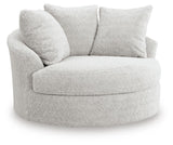 Cuddle Plush Arctic 3-Piece Sectional, Chair and Ottoman