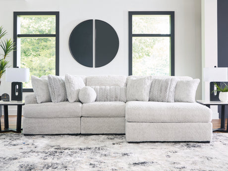 Cuddle Plush Arctic 3-Piece RAF Chaise Sectional from Ashley - Luna Furniture