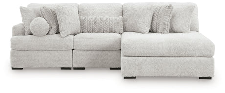 Cuddle Plush Arctic 3-Piece RAF Chaise Sectional from Ashley - Luna Furniture