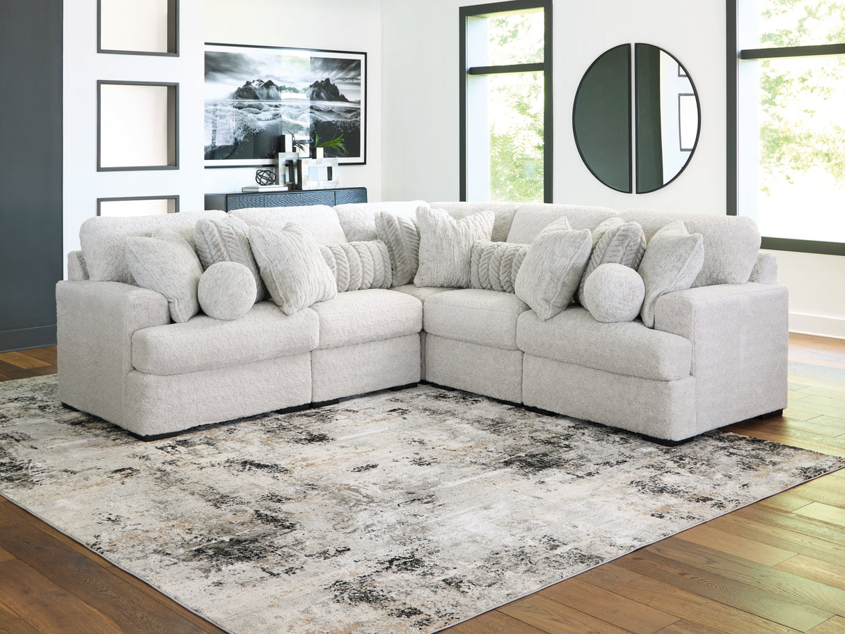 Cuddle Plush Arctic 5-Piece Sectional from Ashley Furniture - Luna Furniture