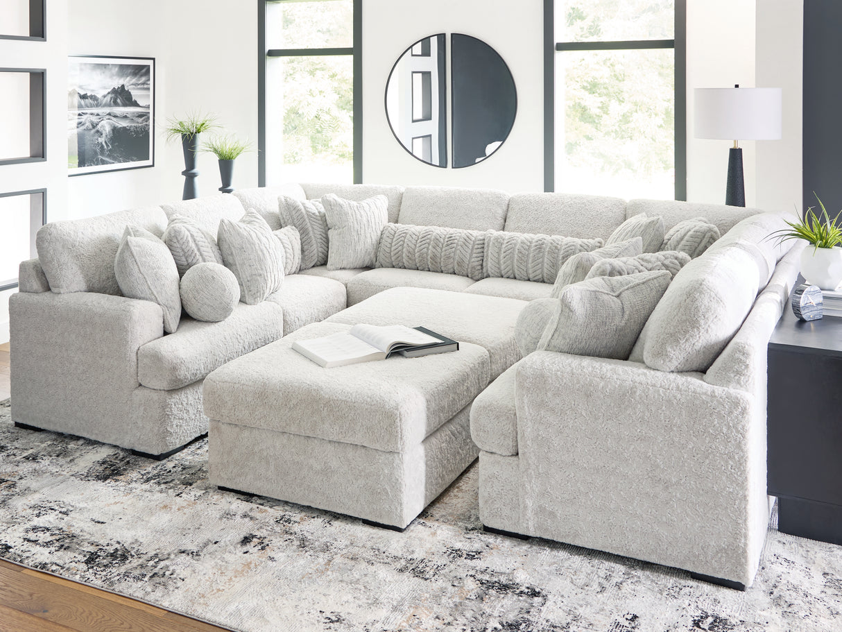 Cuddle Plush Arctic 10-Piece Sectional from Ashley Furniture - Luna Furniture